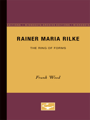 cover image of Rainer Maria Rilke